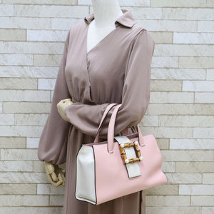 Gucci Handbag Pink Nymfair Medium